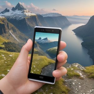 Smartphone dengan kamera 200MP menggantikan lensa tele.